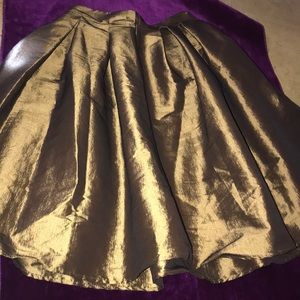 Bronze Circle Skirt